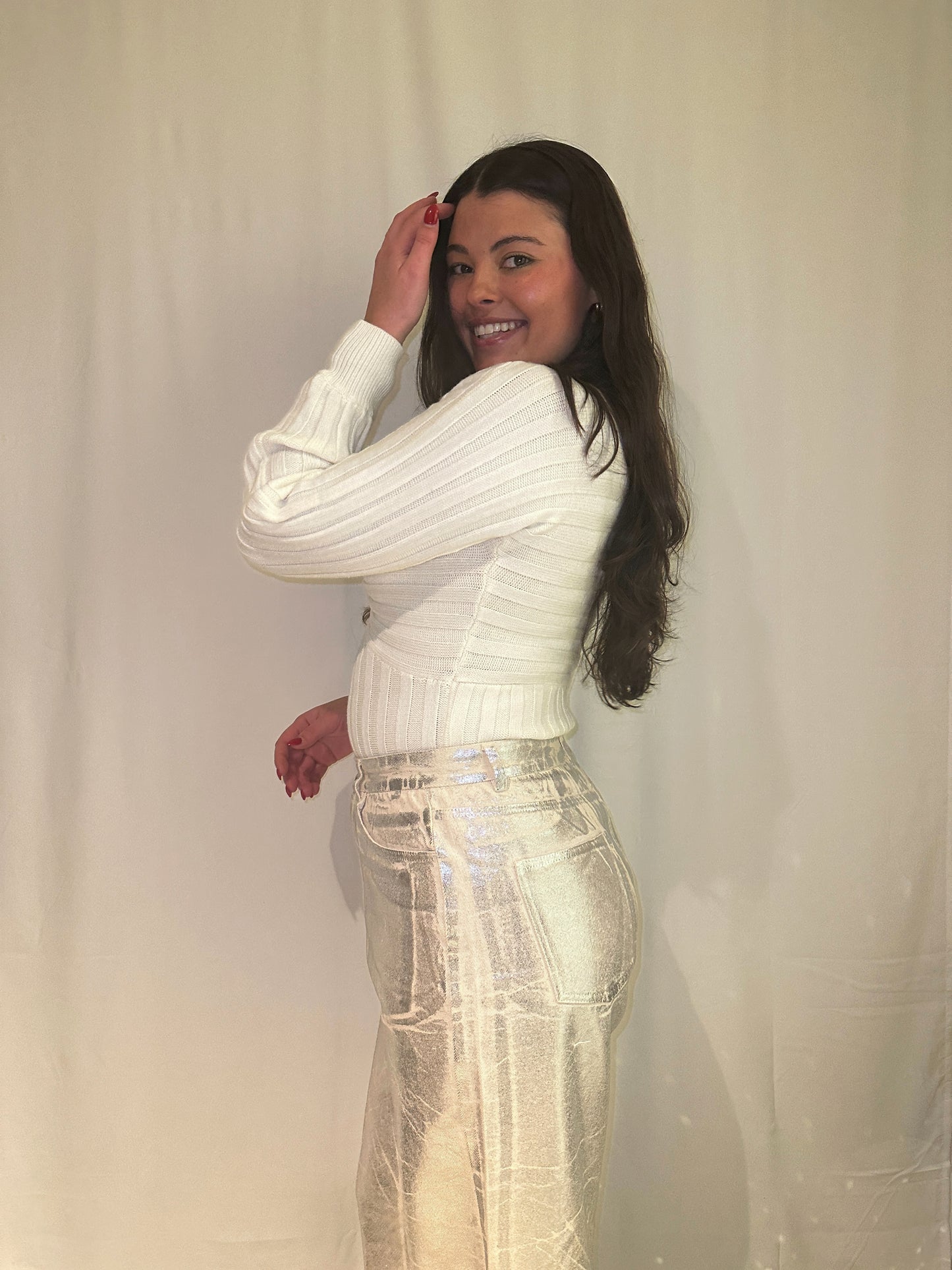 Shea Ivory Knit Bodysuit