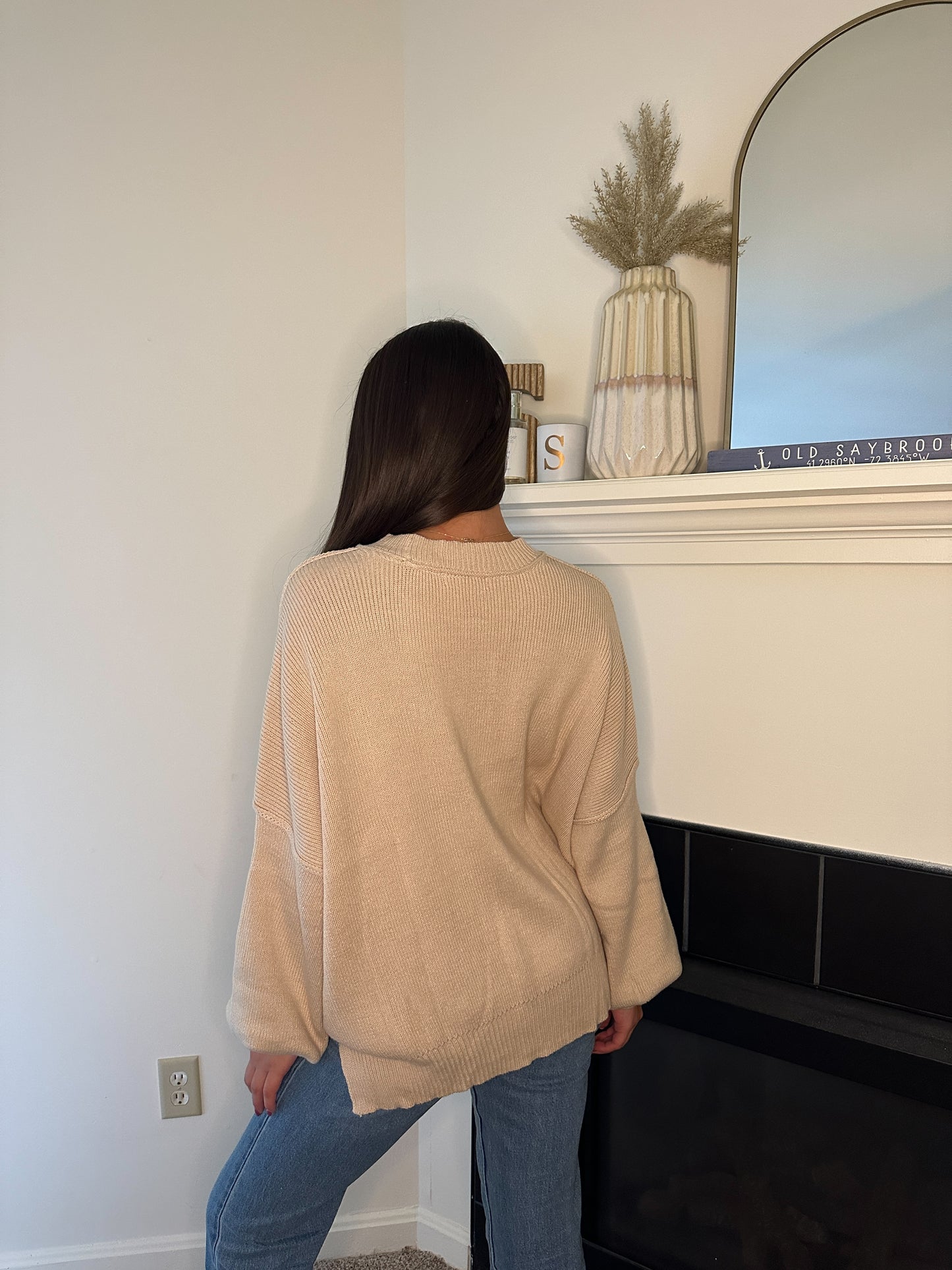 Harvey Knit Sweater - Beige